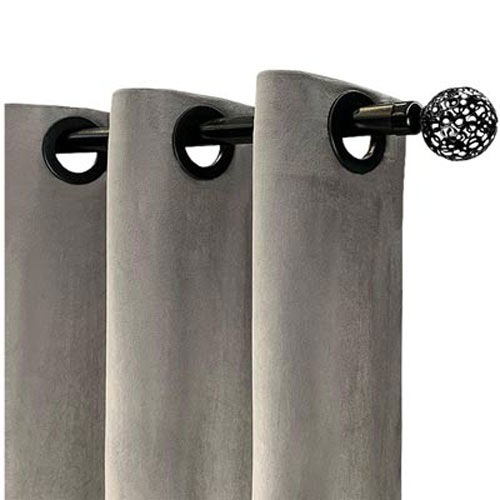پرده آماده مخمل پلاس (پانچی)